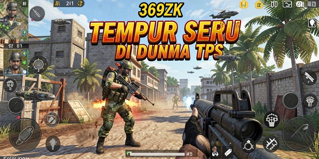 Tampilan gameplay 369ZK yang intens dan menegangkan.