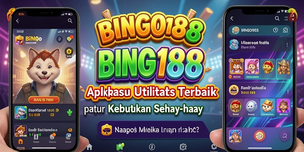Tampilan screenshot utama BINGO188 yang menampilkan fitur utilitas.