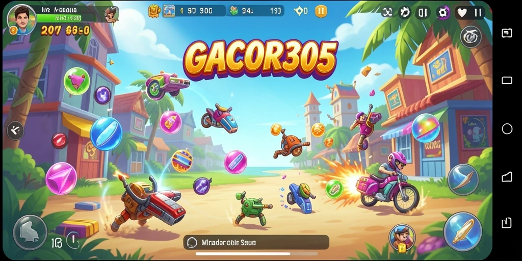 Gameplay GACOR305 dengan grafis yang menawan dan penuh tantangan.