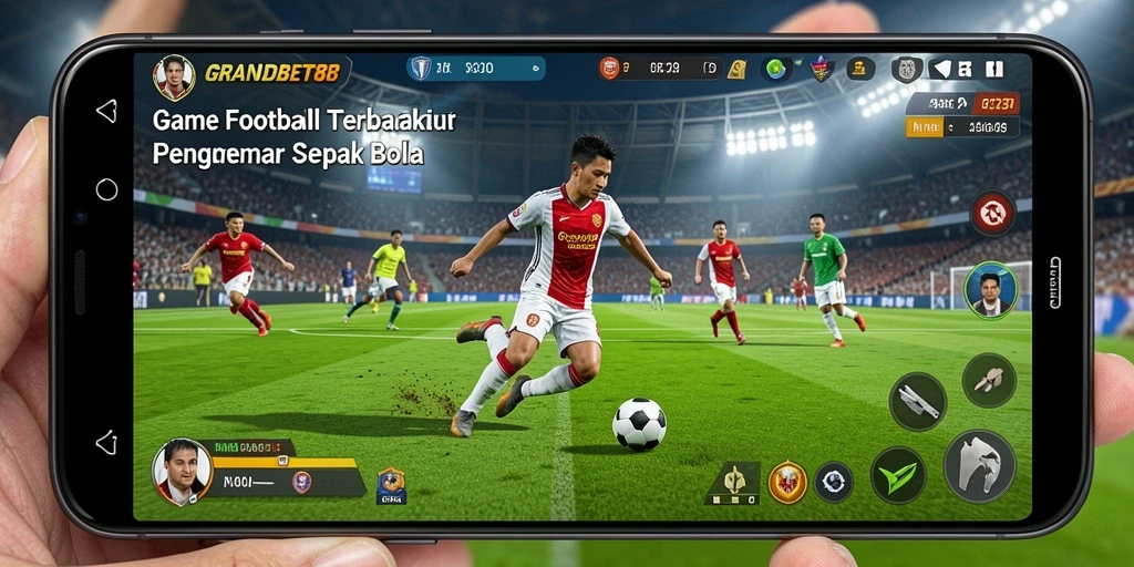 Tampilan menarik dari gameplay Football di GRANDBET88.