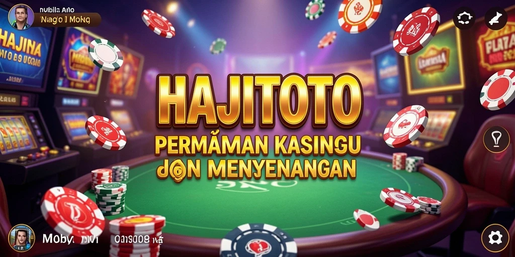 Screenshot gameplay HAJITOTO menampilkan pengalaman Kasino yang mendebarkan.