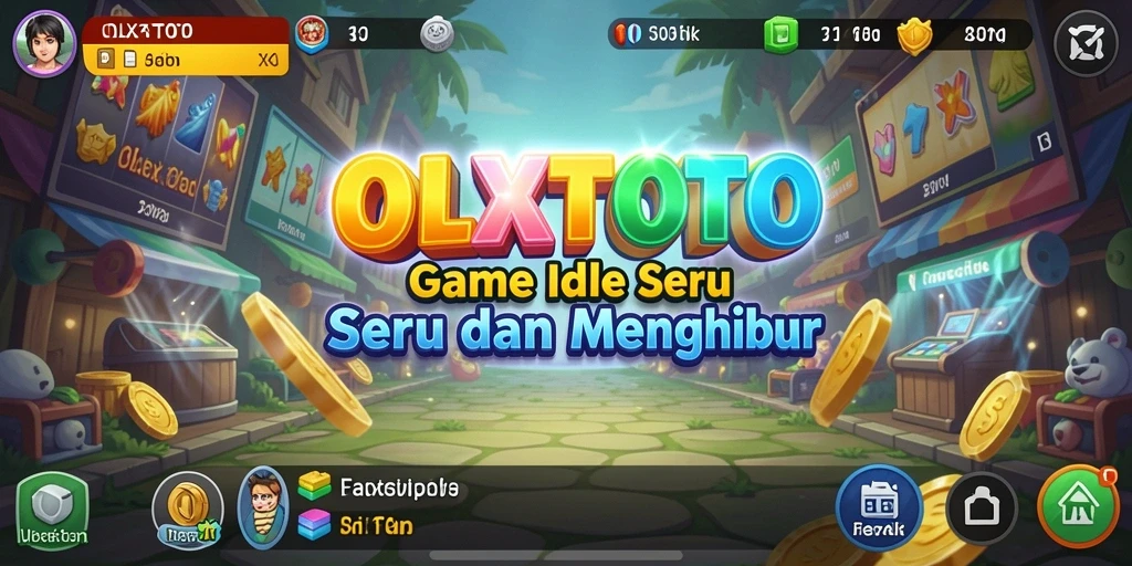Screenshot gameplay OLXTOTO menampilkan mekanisme Idle yang menarik.