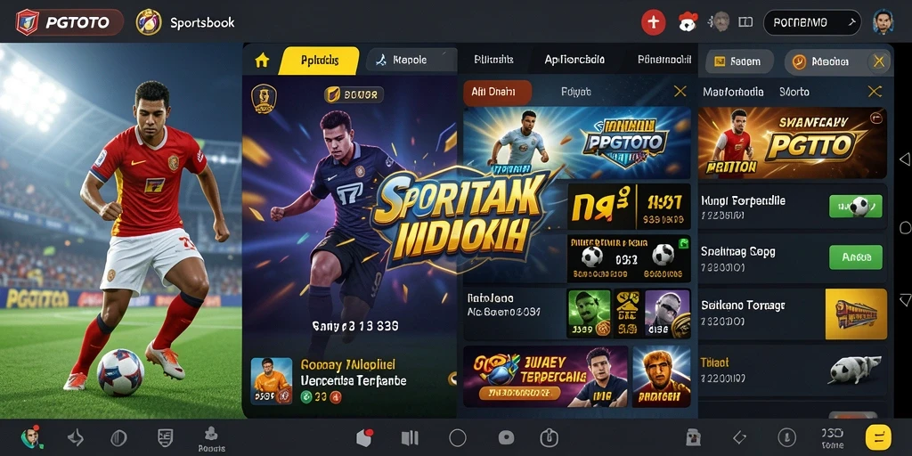 Tampilan gameplay PGTOTO yang menarik dan interaktif untuk taruhan olahraga.