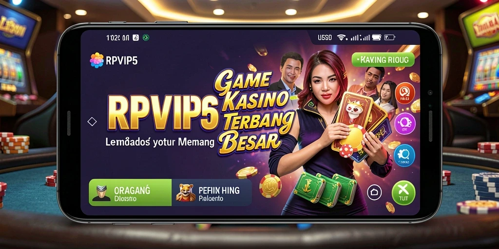 Tampilan gameplay menarik dari RPVIP5 dengan fitur Kasino yang seru.