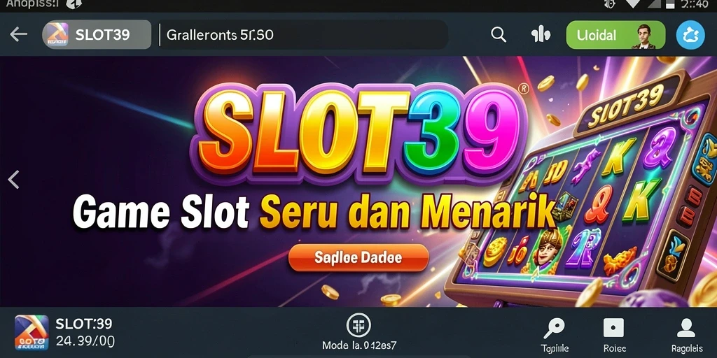 Tampilan menarik dari gameplay SLOT39 yang mengasyikkan.