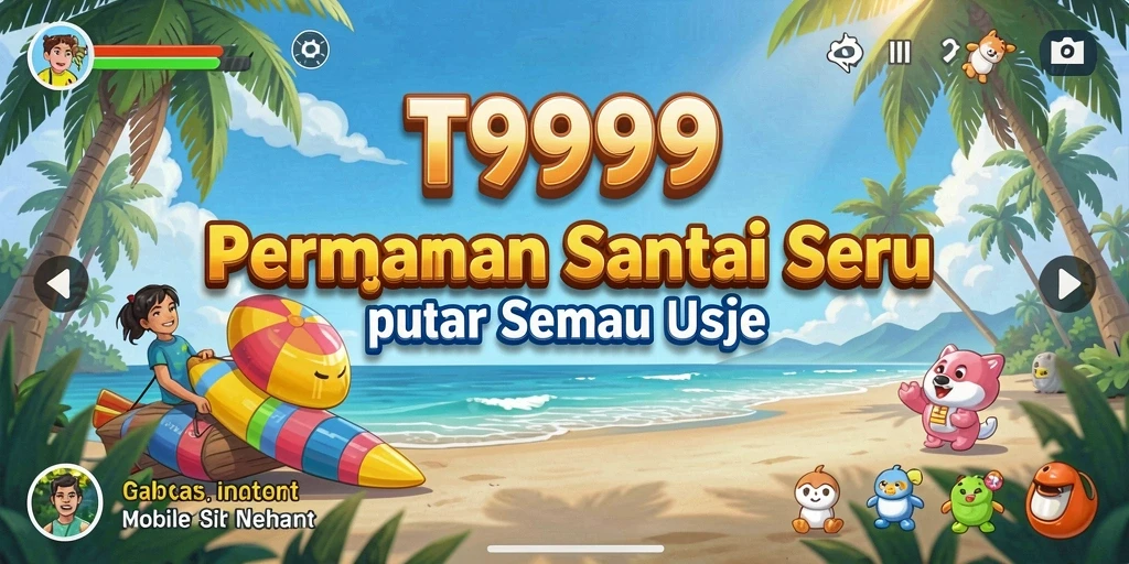 Screenshot utama T9999 menampilkan gameplay yang seru dan menarik.