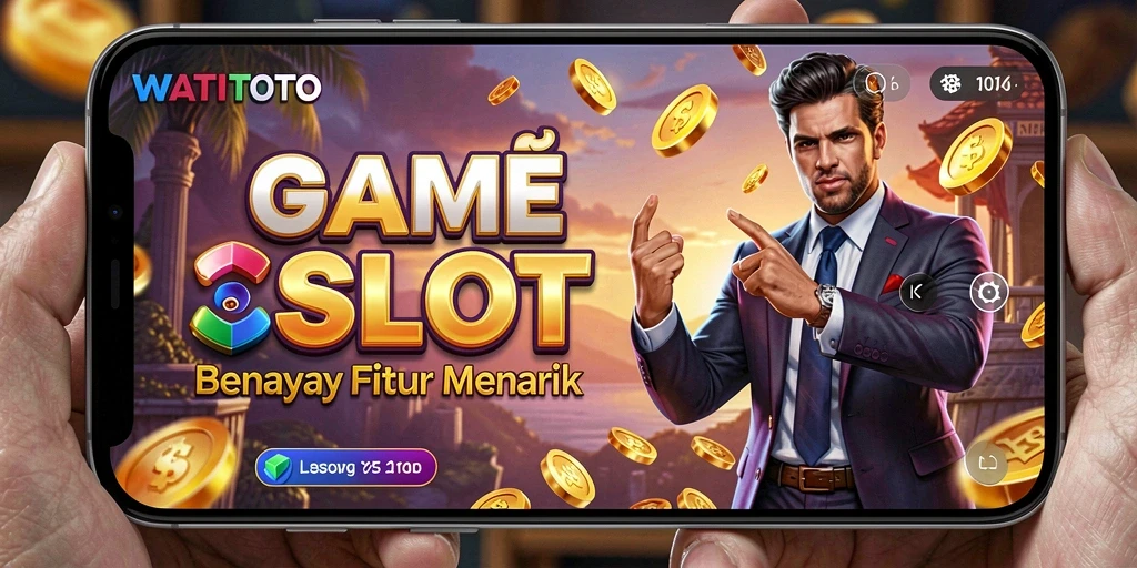 Tampilan gameplay yang memukau dari WATITOTO dengan mesin slot yang menarik.